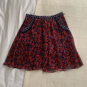 DVF Silk Skirt size 2